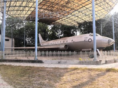 Aeroplane Raj Hans TU 124 Inside Lucknow Zoo