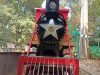 Toy Train Working Inside Lucknow Zoo